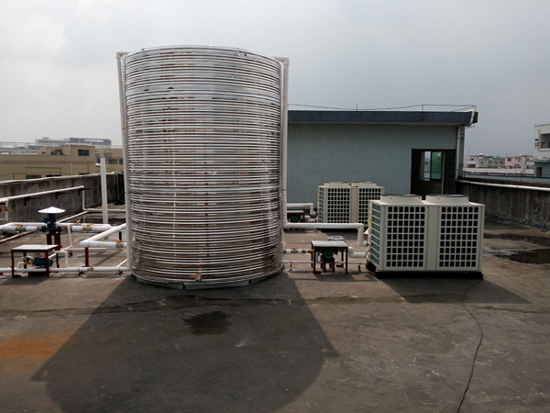 东莞长盈-空气能热泵热水工程